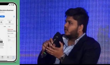 Jaimin Gupta with Barcelona for Business B2B app to on board 10 lac garment stores in One year.