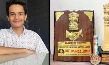 From Sanjay Lunia to Dr. Sanjay Lunia - MBR's honorary doctorate for the world's youngest publisher