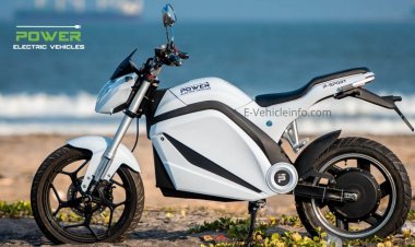 Power Electric Vehicles Launching its First Electric Motorcycle P-Sport with a Range of 210km 
