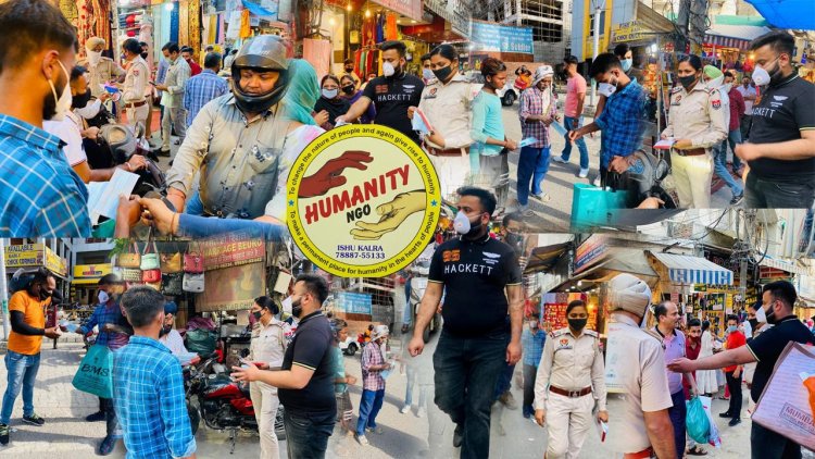 Humanity NGO Punjab President Ishu Kalra Is Doing a Wonderful job by Serving The nation at his best.