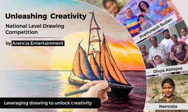 National Level Drawing Competition organized by Arancia Entertainment