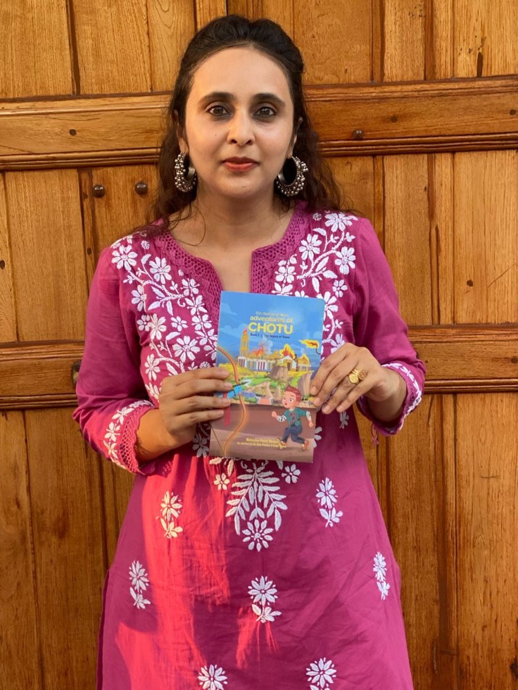 The time travelling adventures of CHOTU By Author Natasha Patel Nema