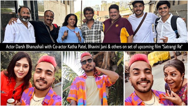 Darsh Bhanushali Is All Set To Be On Big Screen in The Film “Satrangi Re” As He Gears Up With Different look For His Role