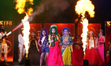 Moulya R.K. is the YIFW Little Princess Fashion Star of South India 2024 winner